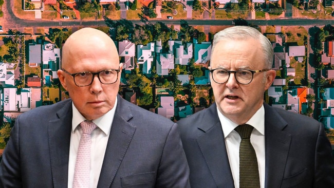 Peter Dutton and Anthony Albanese are being urged to cap interest rates for first-home buyers.