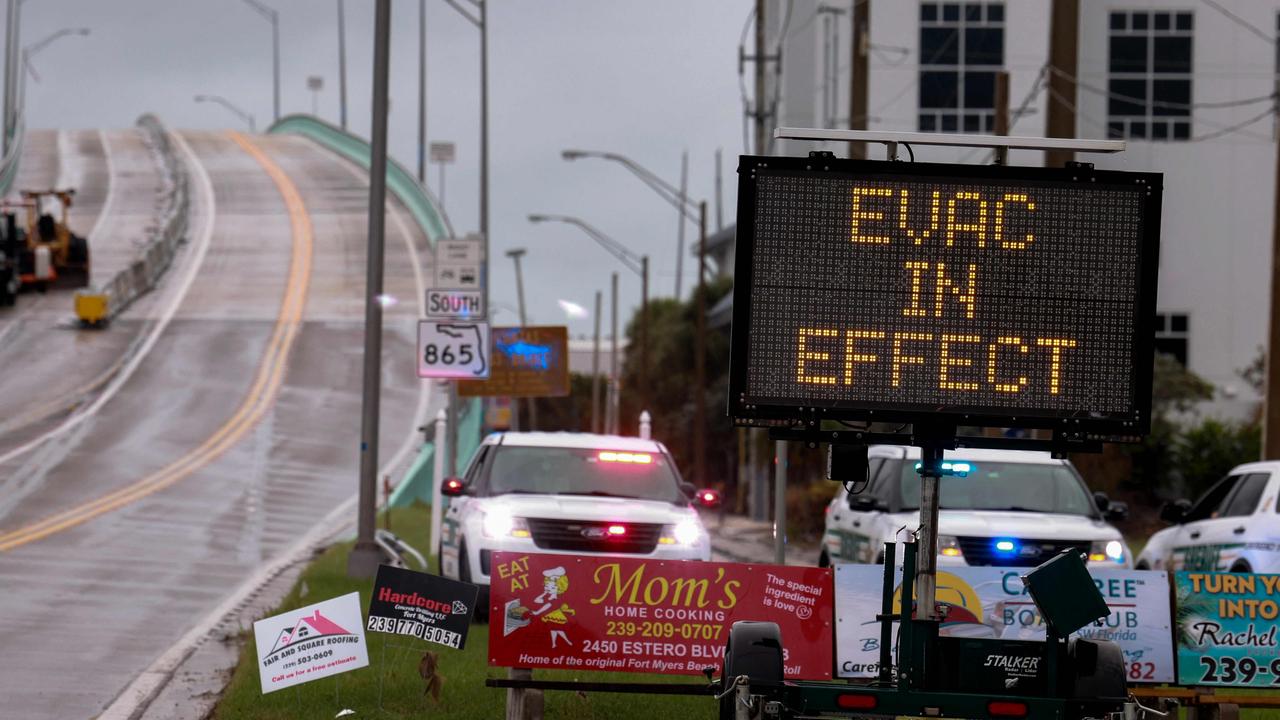 Residents in many parts of Florida have been ordered to evacuate before the hurricane hits. Picture: Joe Raedle/Getty Images/AFP