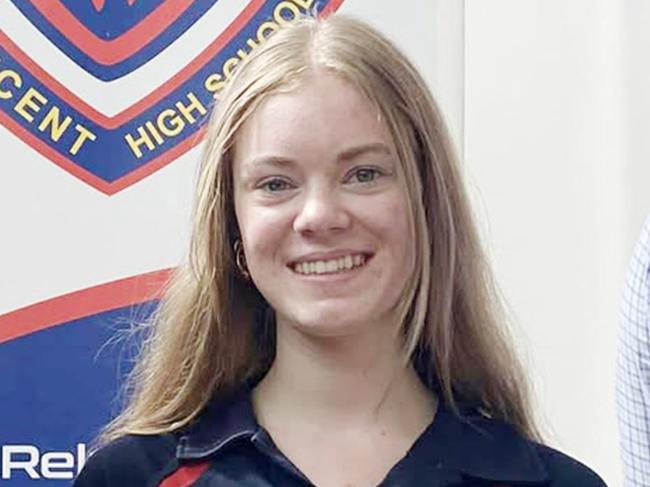 Charlotte Fewster from Millicent High School was awarded a 97.75 ATAR.