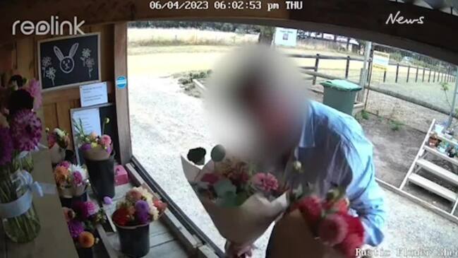 Man allegedly captured stealing flowers from Moolap farmgate store