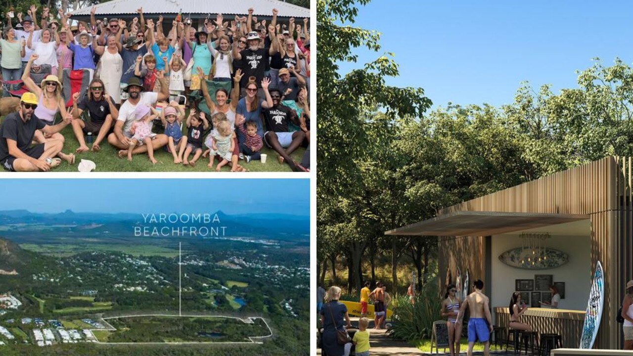 A developer will not reveal the future of a controversial site at Yaroomba as community groups consider their next move and attract political allies.