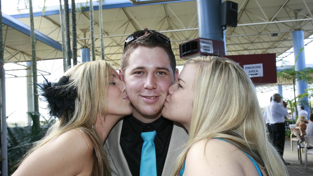 Samantha Maddison, Chris Marshall and Steph Zwart in 2009. Picture: Barry Leddicoat