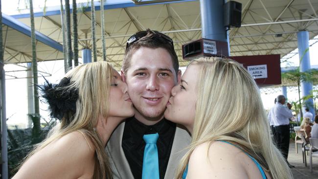 Samantha Maddison, Chris Marshall and Steph Zwart in 2009. Picture: Barry Leddicoat
