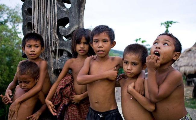 Children of the island of Sumba, Indonesia. Picture: Jason Childs