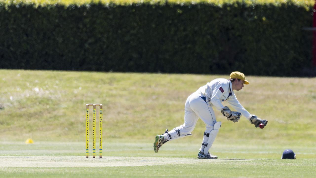 Northern Brothers Diggers wicketkeeper Brandon Walker. Picture: Kevin Farmer