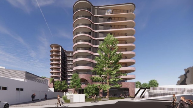 An artist impression of the proposal for 194 Oxford Street Bondi Junction.