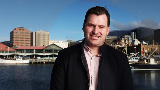 Salmon Tasmania CEO Luke Martin. Picture: Nikki Davis-Jones