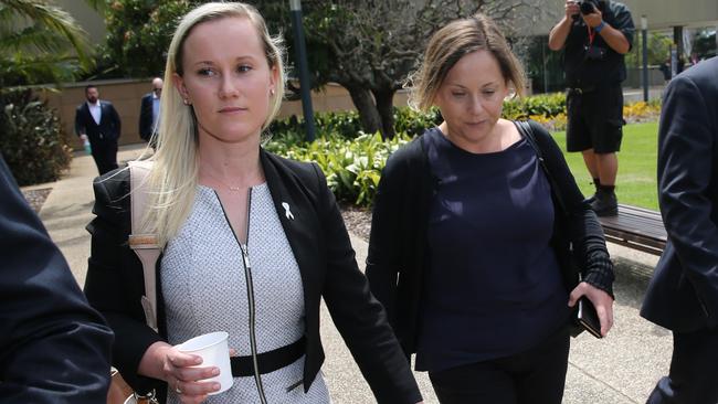 Dr Angela Jay leaves Coffs Harbour courthouse after giving evidence. Picture: Nathan Edwards.