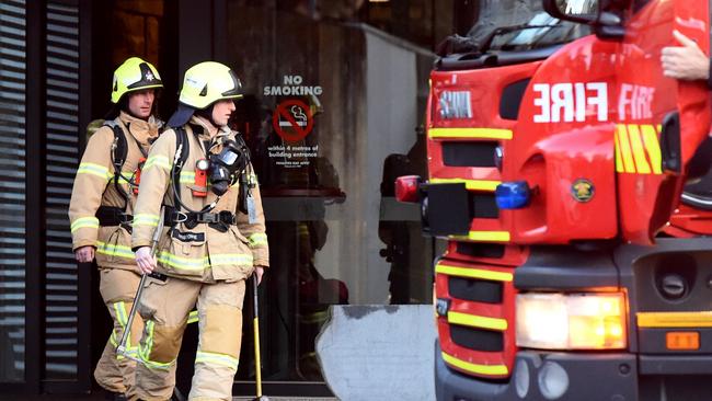 The MFB charges hundreds of dollars per truck in 15-minute intervals, with repeated false alarms proving to be costly. Picture: Nicole Garmston