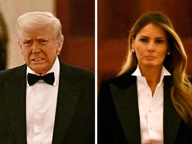 Donald and Melania Trump. Picture: Supplied