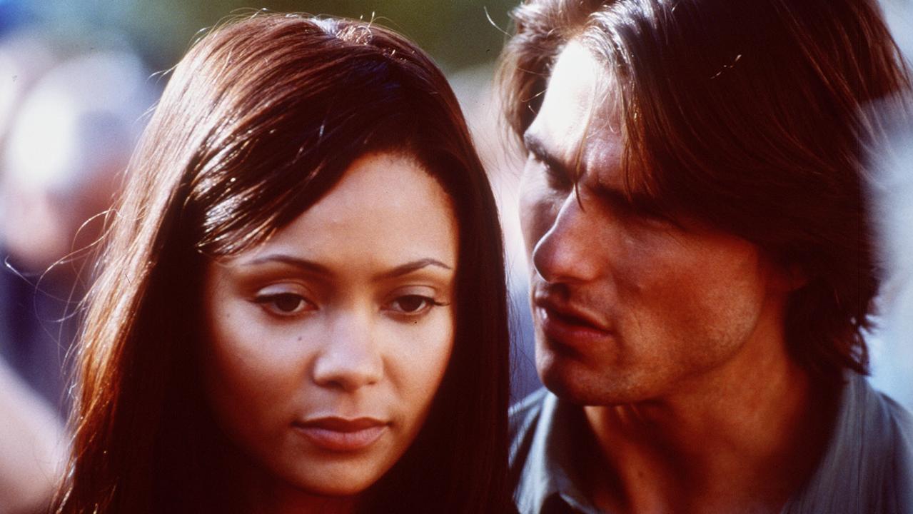 Cruise and Thandie Newton in Mission: Impossible 2.