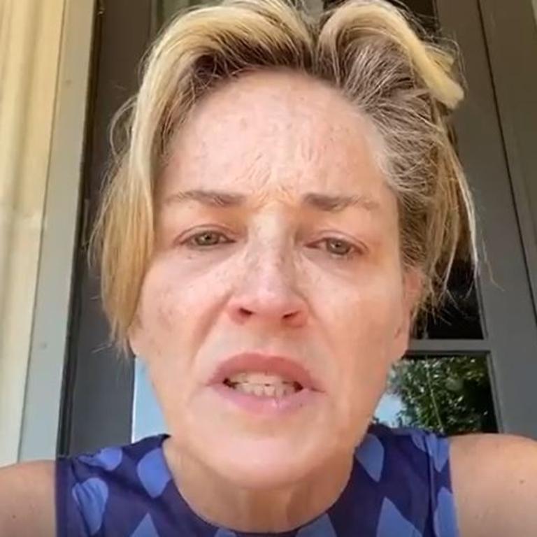 Sharon Stone speaks out.