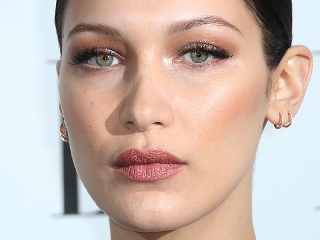 Model Bella Hadid poses for photographers upon arrival at the Elle Style Awards in London, Tuesday, Feb. 23, 2016. (Photo by Joel Ryan/Invision/AP)