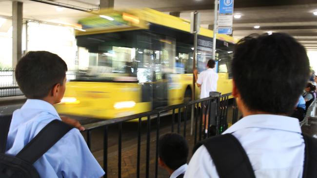 Students have been left without buses following the completion of the Sydney Metro northwest. (AAP Image / Angelo Velardo)