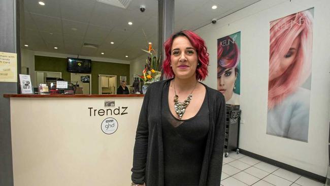 WINNING TOUCH: Trendz hair salon's Ashleigh Nemme. Picture: Rachel Vercoe