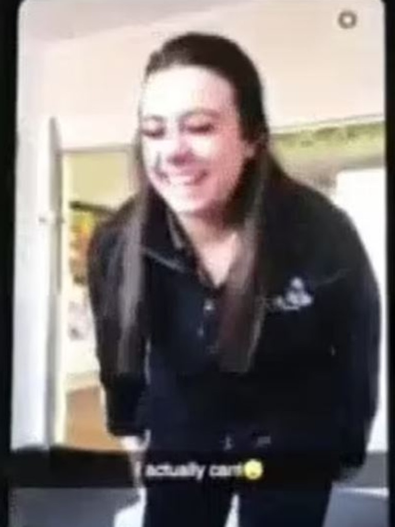 The childcare worker was convicted by police. Picture: ABC