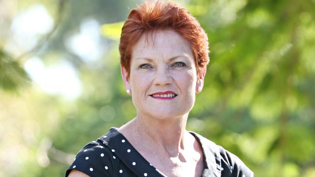 Pauline Hanson’s popularity, especially in the regions, has prompted the Turnbull Government, Opposition Leader Bill Shorten and the Queensland Government to be less city-centric. Picture: Annette Dew