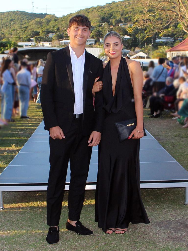 Ella and Tyler at the St Ursula's College Formal. Photo: Contributed