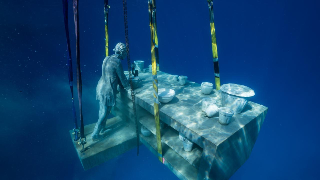 Museum of underwater art, townsville