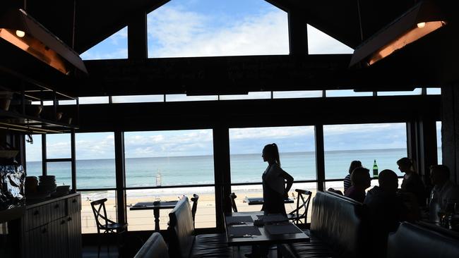 Manly restaurant The Pantry. Very romantic. Picture: Annika Enderborg