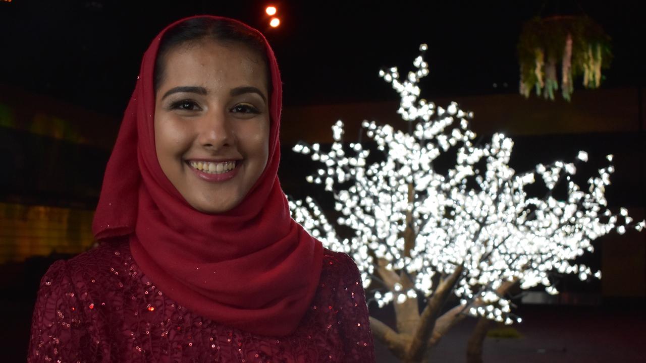 Year 12 student Sameela Wahab at the Whitsunday Anglican School formal at the MECC on Saturday September 19. Picture: Zizi Averill