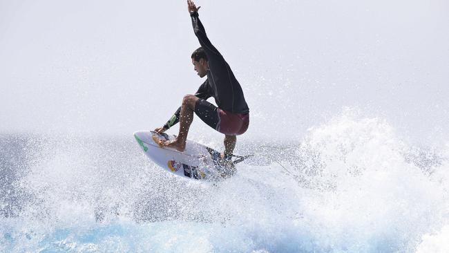 Adriano de Souza at Snapper Rocks. Picture: Jerad Williams