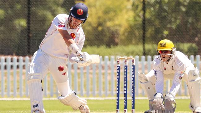 East Torrens batsman Ryan King. Picture: Russell Millard