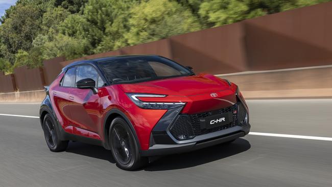 Toyota has gone all-in on hybrids with models such as the new C-HR.