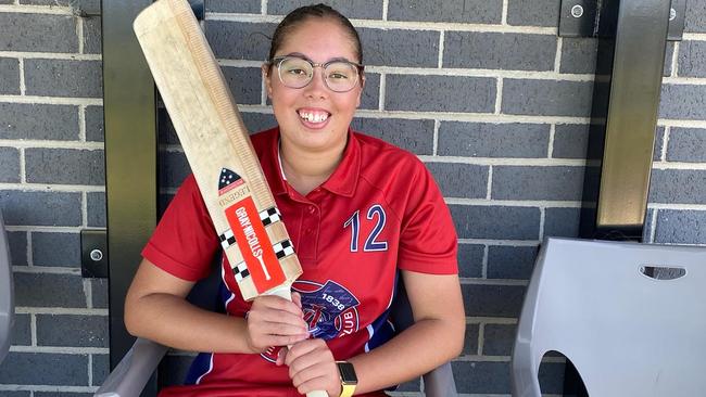 Ella Hayward after her innings of 88 for Melbourne.