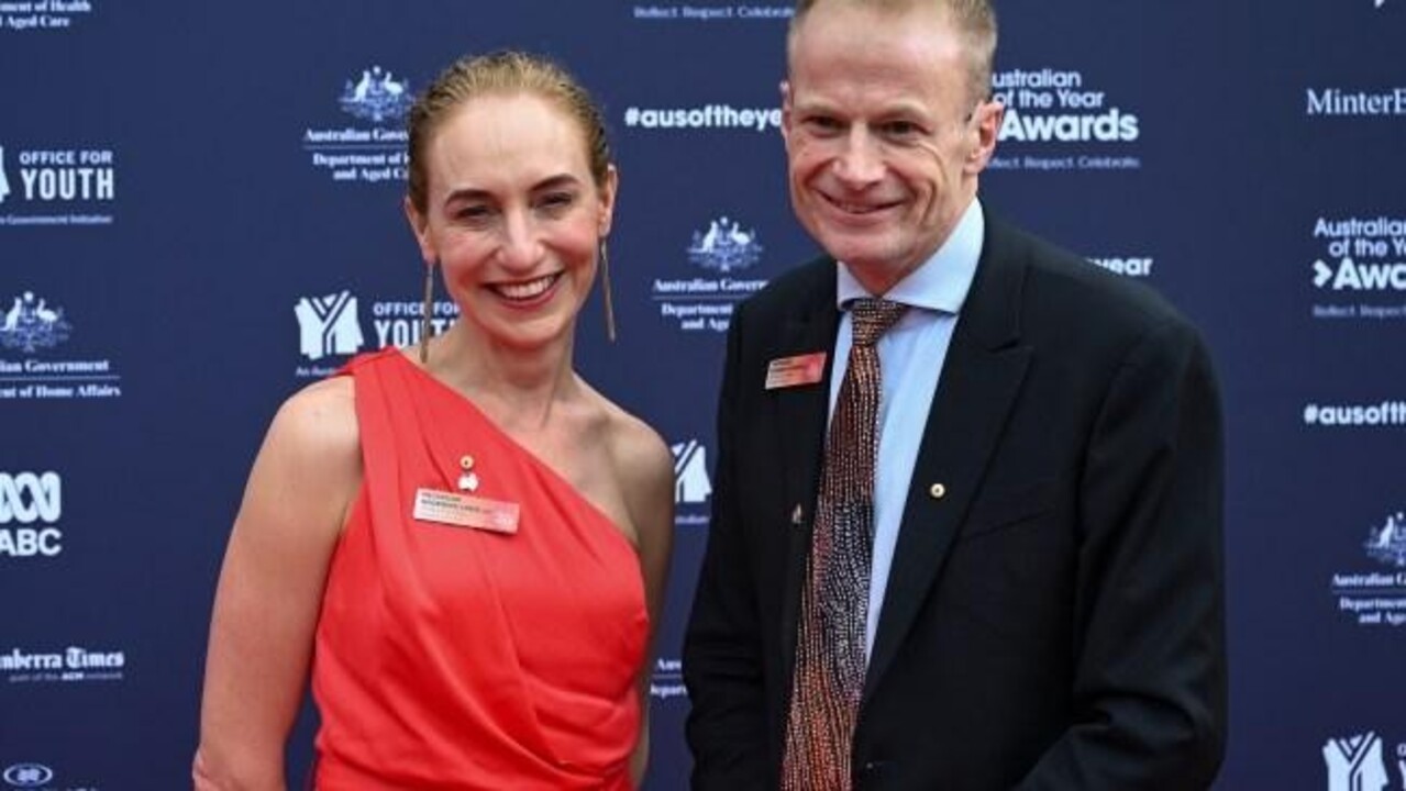 Cancer researcher delivers heartbreaking speech accepting joint Australian of the Year award