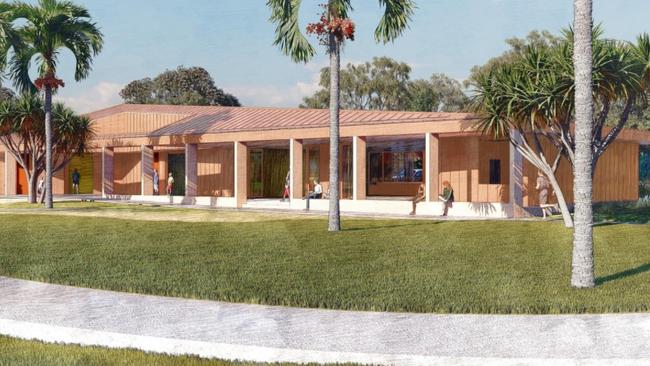 Artist's impression of the brand new Moore Park Surf Lifesaving Club waiting to be approved for development by Bundaberg Regional Council.