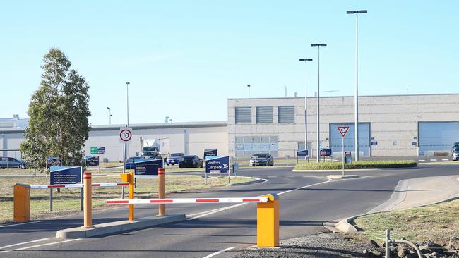 Two prison officers have been bashed at a Metropolitan Remand Centre in Ravenhall. Picture: Ian Currie