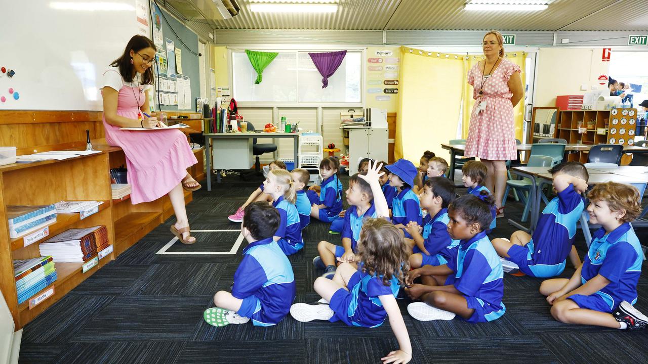 Edge Hill State School, Parramatta Park State School first day of ...