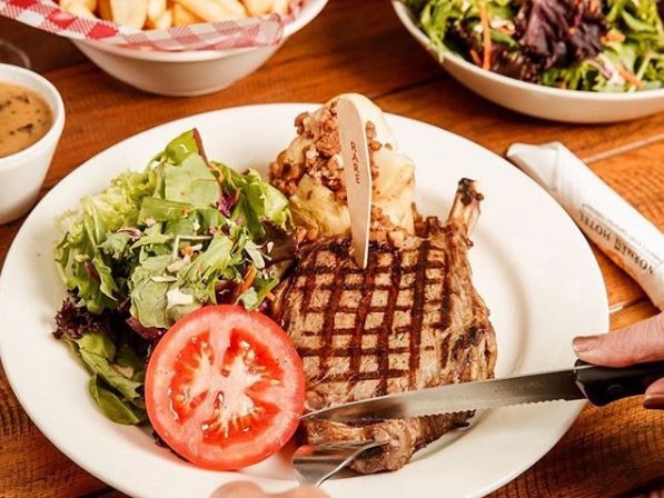 The Norman Hotel offers a wide range of delicious meat dishes. Picture: Instagram, The Norman Hotel