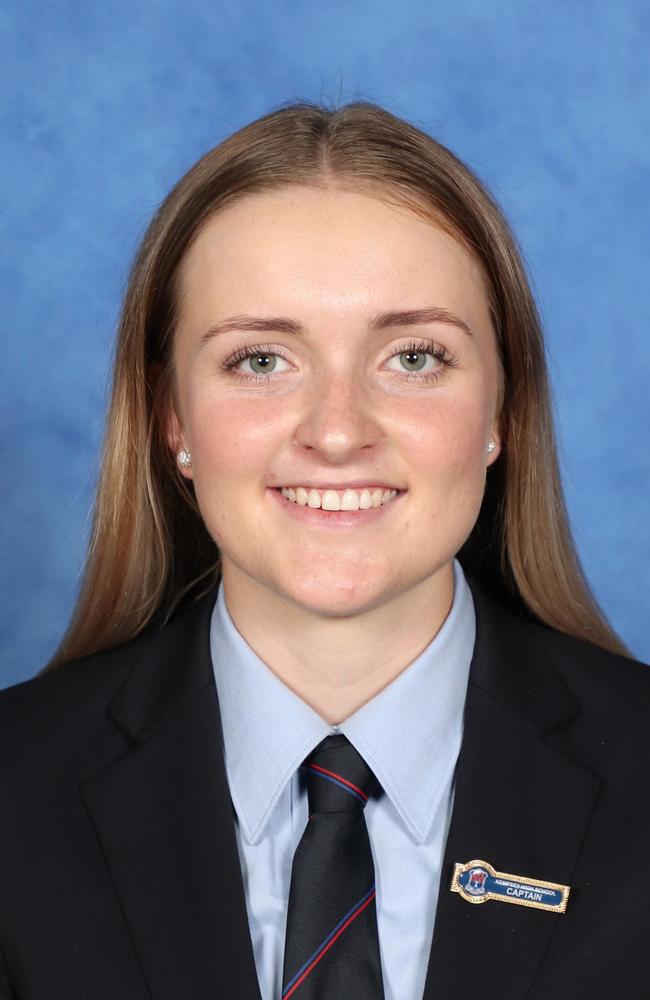 Ellie Prior, Kempsey High School leader.