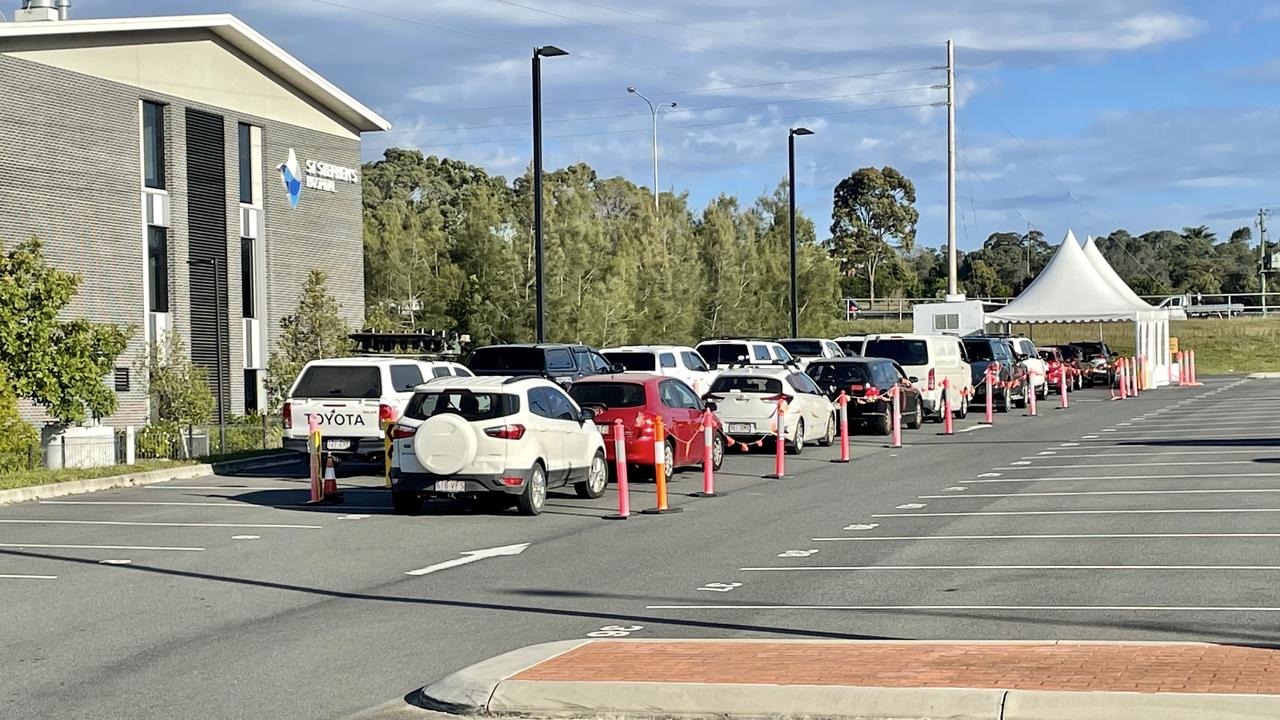 Hervey Bay fever clinic – located at St Stephens Hospital in Urraween – at 3pm on July 23.