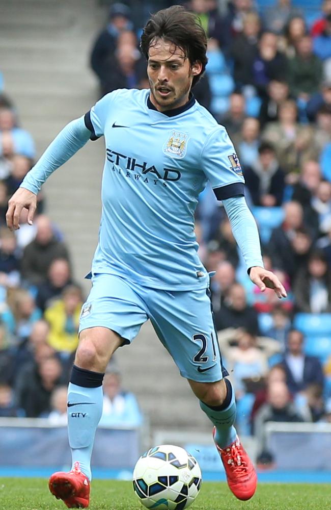 Manchester City star David Silva.