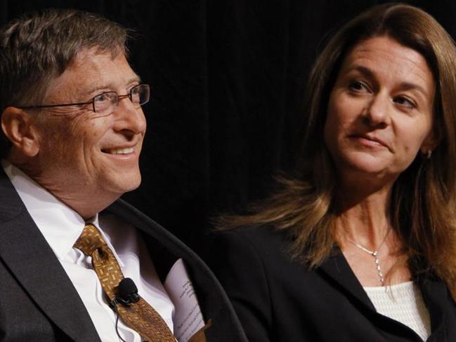 Bill Gates and his wife Melinda, pictured, have set aside much of their fortune to help the world’s poor.