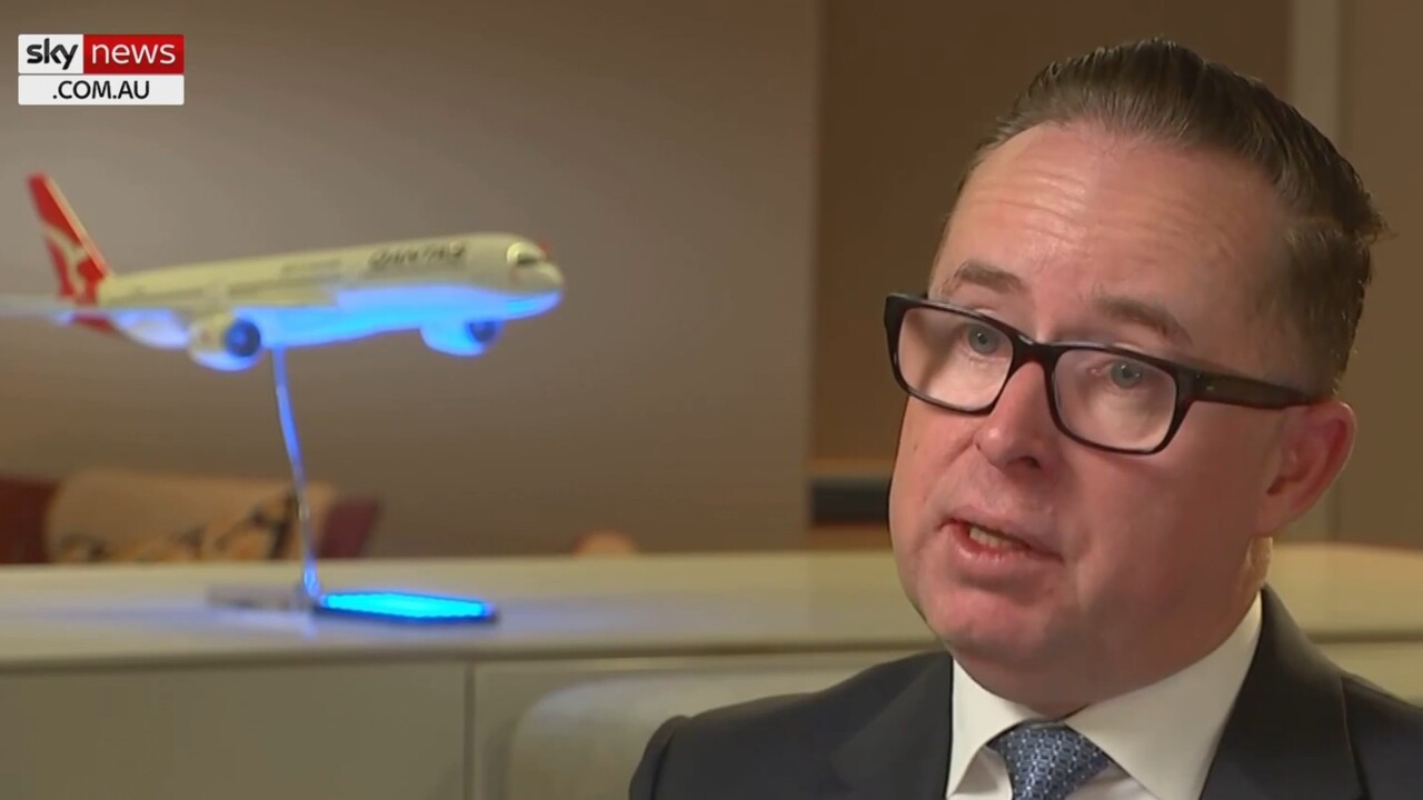 Qantas CEO says airline is improving faster than expected