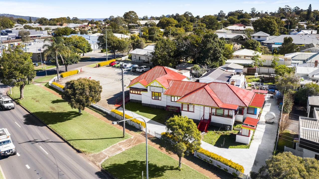 The site of the old West Lake Chinese restaurant on Anzac Ave in Newtown.