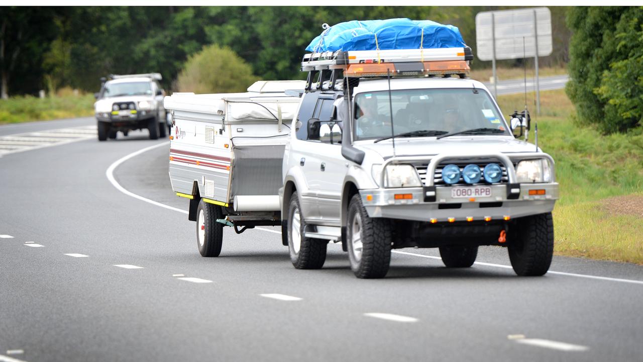 Traffic on the Tin Can Bay Road. Photo Renee Pilcher / The Gympie Times