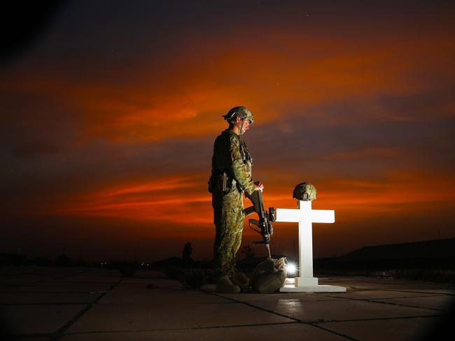 Digger Private Dylan O'Shea, 19, is on his first overseas deployment / Picture: Gary Ramage Australia