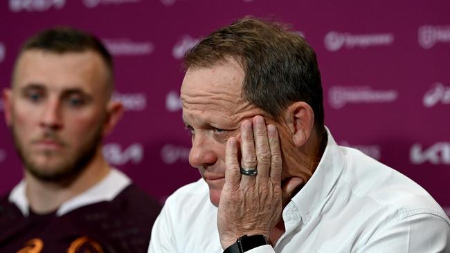 Pressure is building on Kevin Walters, as the Broncos’ finals hopes begin to fade. Picture: Getty Images.