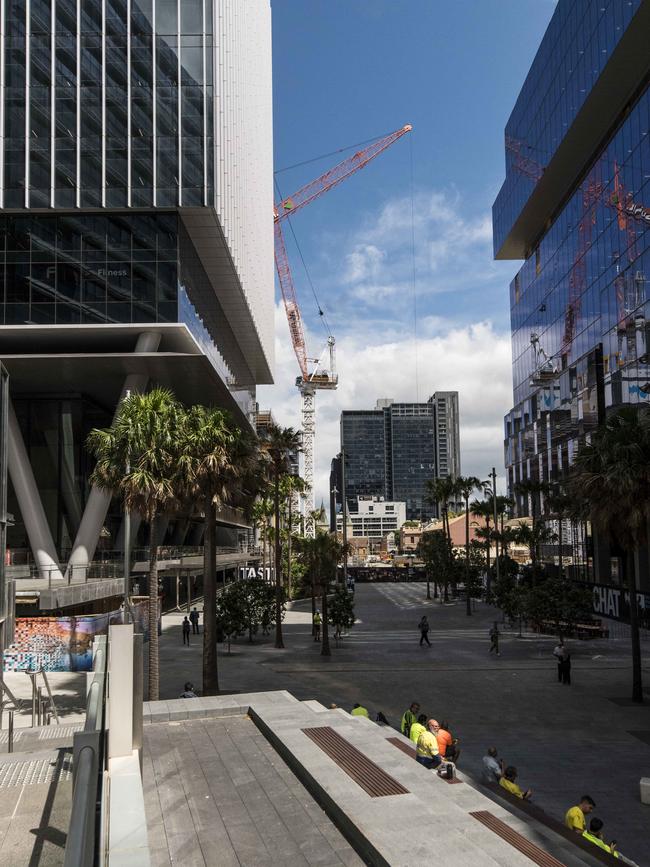 The new Parramatta Square. Picture: Darren Leigh Roberts