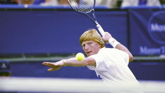 Becker was a teen phenom who dazzled the world. Picture: Getty