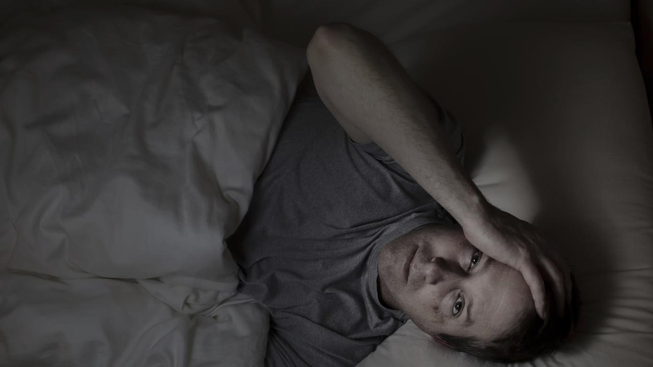 Restlessness and having difficulty sleeping is a common symptom of an anxiety condition.