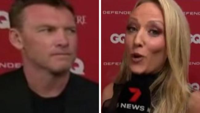 Sam Worthington and Sally Bowrey.