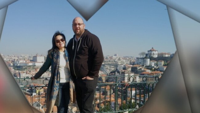 Facebook images of Australian Chinese Journalist Cheng Lei, she is accused of leaking state secrets, pictured with partner Nick Coyle SourcE:, https://www.facebook.com/lei.cheng.7