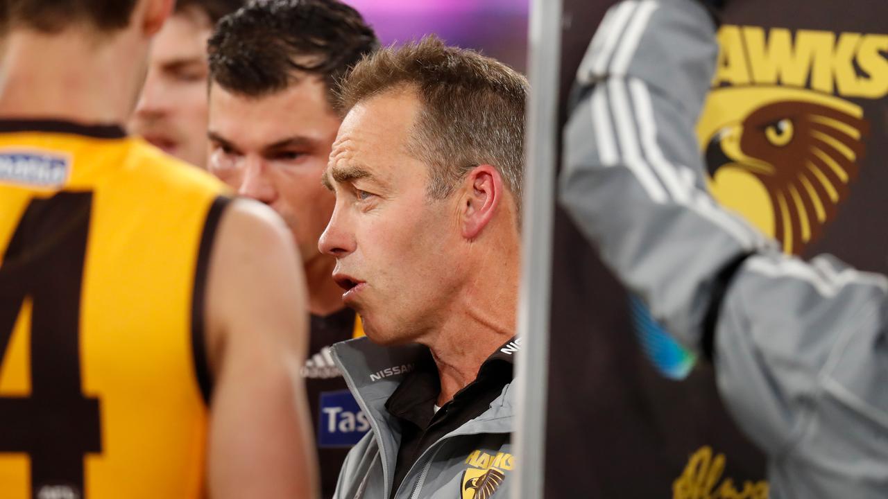 Alastair Clarkson spoke out about the state of the game on Sunday night. Photo: Michael Willson/AFL Photos via Getty Images.