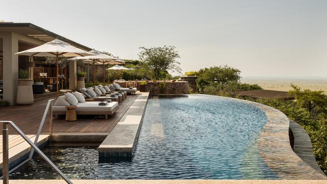 A family-friendly private villa at Singita Milele in Tanzania.